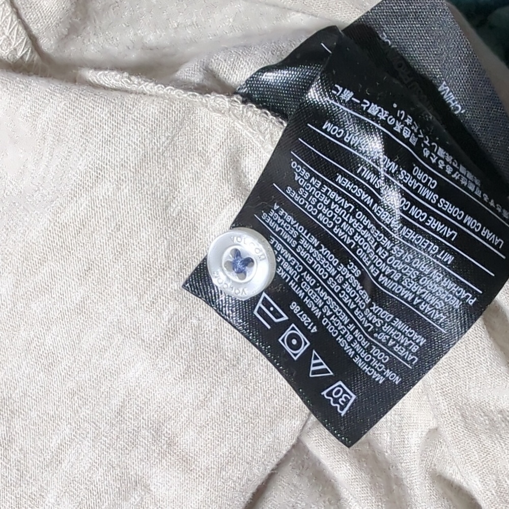 Volcom Raglan Henley Tee XL/14Y - Picture 10 of 13
